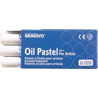 Pastel blanc 70 mm Ø 10 mm (Boîte de 6) - Image principale