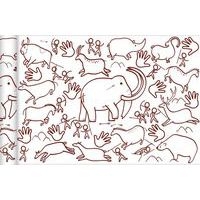 Papier spécial affiche Graffy Roll 90 g - Peinture préhistorique - Image principale
