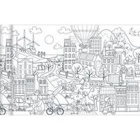 Papier spécial affiche Graffy Roll 90 g - Ville écologique - Image principale