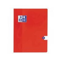 OXFORD Cahier Color Life 17x22cm Grands Carreaux Seyès 60 Pages Agrafées Couverture Carte Coloris Assortis - Image principale