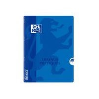 OXFORD Cahier de Travaux Pratiques OpenFlex 17x22cm Grands Carreaux Seyès/Uni Blanc 80 Pages Agrafées Couvertu - Image principale