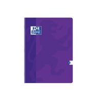 OXFORD Cahier Color Life 24x32cm Petits Carreaux 5mm Margés 48 Pages Agrafées Couverture Carte Coloris Assorti - Image principale