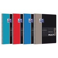 OXFORD Cahier Etudiants Multinotes A4+ Grands Carreaux Seyès 160 Pages Reliure Intégrale Couverture Polypro Co - Image principale