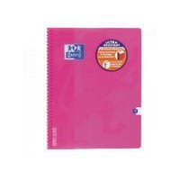 OXFORD Cahier OpenFlex 24x32cm Grands Carreaux Seyès 180 Pages Reliure Intégrale Couverture Polypro Coloris As - Image principale