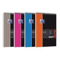 OXFORD Bloc-notes Etudiants Easynotes A4+ Grands Carreaux Seyès 160 Pages Reliure Intégrale Couverture Polypro - Image principale