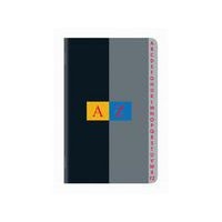 CONQUERANT Répertoire 9x14cm Petits Carreaux 5mm 96 Pages Agrafées Couverture Carte Vernie Coloris Assortis - Image principale