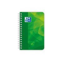 OXFORD Carnet Lagoon 9x14cm Petits Carreaux 5mm 180 Pages Reliure Intégrale Couverture Polypro Coloris Assorti - Image principale