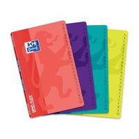 OXFORD Répertoire OpenFlex 9x14cm Petits Carreaux 5mm 96 Pages Agrafées Couverture Polypro Coloris Assortis - Image principale