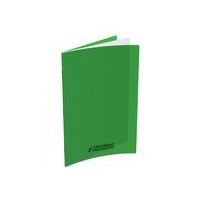 CONQUERANT Cahier Classique A4 Petits Carreaux 5mm 96 Pages Agrafées Couverture Polypro Vert - Image principale