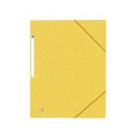 OXFORD Chemise 3 Rabats Top File + A4 avec Elastique Couverture Carte Jaune - Image principale
