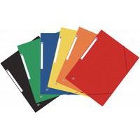 OXFORD Chemise 3 Rabats Top File + A4 avec Elastique Couverture Carte Coloris Assortis - Image principale