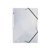 OXFORD Chemise 3 Rabats Hawaï A4 avec Elastique Couverture Polypro Incolore - Image principale