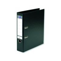 OXFORD Classeur à Levier Smart Pro+ A4XL Dos 80mm 2 Anneaux en D Couverture Polypro Rembordée Noir - Image principale