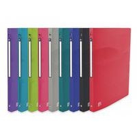 Classeur Osmose A4 Dos 20mm 4 Anneaux Ronds Couverture Polypro Coloris Assortis - Image principale