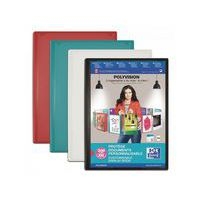 Protège-Documents Polyvision A4 200 vues / 100 pochettes Couverture Polypro Opaque Coloris Assortis - Image principale