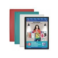 Protège-Documents Polyvision A4 80 vues / 40 pochettes Couverture Polypro Opaque Coloris Assortis - Image principale