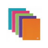 Protège-Documents à Spirale School Life A4 80 vues / 40 Pochettes Couverture Polypro Coloris Assortis - Image principale