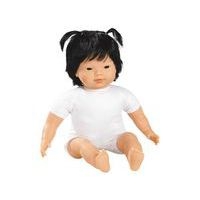 Bébé asiatique fille 40 cm avec cheveux - Image principale