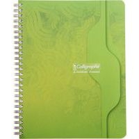 Cahier reliure hélicoïdale 17x22 cm 180 pages seyes 70g - Image 4