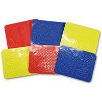 Lot 6 plaques relief animaux 22 x 28 cm. - Image 2