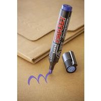 Pochette 8 marqueurs permanents pointe biseautée Prockey Uni-ball assortis - Image 2