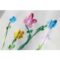 Assortiment 6 pots 100 g gouache métal couleur aux doigts Primo - Image 3