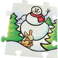 Puzzle à décorer géant de 30 pièces 23x24 cm - Image 2