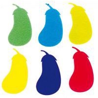 Lot de 300 formes potager et verger en feutrine adhésive - Image 2