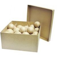 Lot de 40 boules diam. 50 mm avec fil à suspendre - Image 2