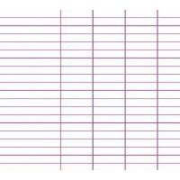Carnet piqûre seyes 11x17 cm 96 pages 90g - Image 3
