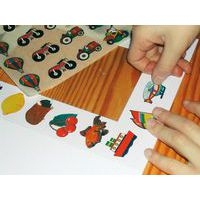 Pochette de 12 feuilles de 30 gommettes prédécoupées - fruits et légumes - Image 3