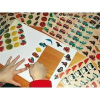 Pochette de 12 feuilles de 30 gommettes prédécoupées - animaux sauvages / domestiques - Image 2