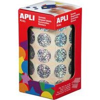 Lot de 3 rouleaux gommettes rondes 20mm - Image 3