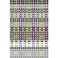 Pochette de 594 gommettes yeux . - Image 2