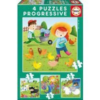 Puzzles progressifs les animaux de la ferme - Image 2