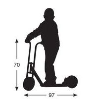 Trottinette 2 roues rabo - Image 2