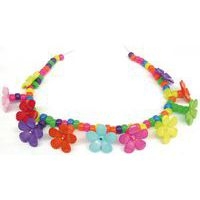 Bocal 100 fleurs plastiques géantes 3 cm - Image 3