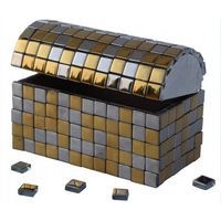 Pot 250 g mosaïque verre - argent - Image 2