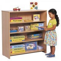 Meuble haut à étagères hêtre MobiNathan - Image 2