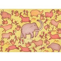 Papier spécial affiche Graffy Roll 90 g - Peinture préhistorique - Image 2