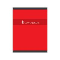 CONQUERANT Cahier de Devoirs 17x22cm Grands Carreaux Seyès 32 Pages Agrafées Couverture Carte Coloris Assortis - Image 4