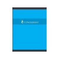 CONQUERANT Cahier de Devoirs 17x22cm Grands Carreaux Seyès 32 Pages Agrafées Couverture Carte Coloris Assortis - Image 3