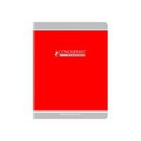 CONQUERANT Cahier Classique 17x22cm Grands Carreaux Seyès 48 Pages Agrafées Couverture Carte Recyclée Coloris - Image 4