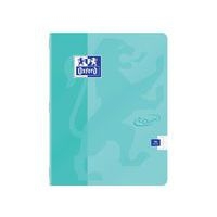 OXFORD Cahier Touch' 17x22cm Grands Carreaux Seyès 96 Pages Agrafées Couverture Carte Coloris Assortis - Image 3