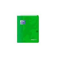 OXFORD Cahier EasyBook 17x22cm Grands Carreaux Seyès 96 Pages Agrafées Couverture Polypro Vert - Image 3