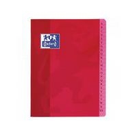 OXFORD Répertoire Color Life 17x22cm Petits Carreaux 5mm 120 Pages Agrafées Couverture Carte Coloris Assortis - Image 2