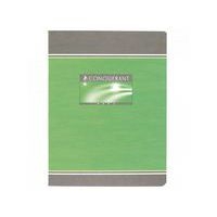 CONQUERANT Cahier de Devoirs 17x22cm Grands Carreaux Seyès 192 Pages Agrafées Couverture Carte Coloris Assorti - Image 3