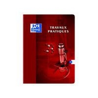 OXFORD Cahier de Travaux Pratiques 24x32cm Grands Carreaux Seyès/Uni Blanc 80 Pages Agrafées Couverture Carte - Image 5