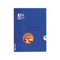 OXFORD Cahier de Travaux Pratiques OpenFlex 24x32cm Grands Carreaux Seyès/Uni Blanc 80 Pages Agrafées Couvertu - Image 4