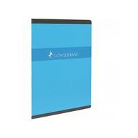 CONQUERANT Cahier 24x32cm Grands Carreaux Seyès 96 Pages Agrafées Couverture Carte Coloris Assortis - Image 5